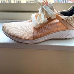 Women’s pink adidas Bounce